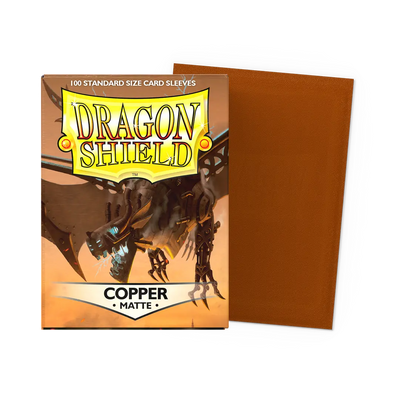 Dragon Shield Sleeves: Standard Matte - Copper 100CT
