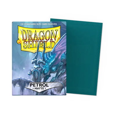 Dragon Shield Sleeves: Standard Matte - Petrol 100CT