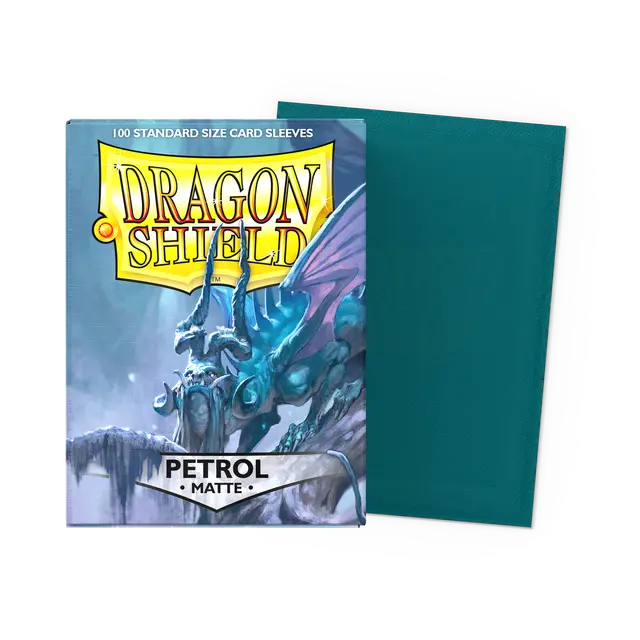 Dragon Shield Sleeves: Standard Matte - Petrol 100CT