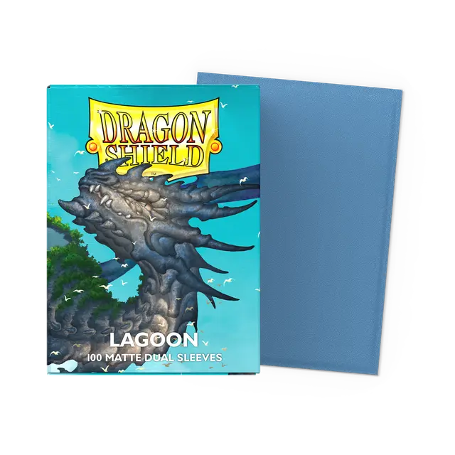 Dragon Shield Sleeves: Matte - Lagoon 100CT