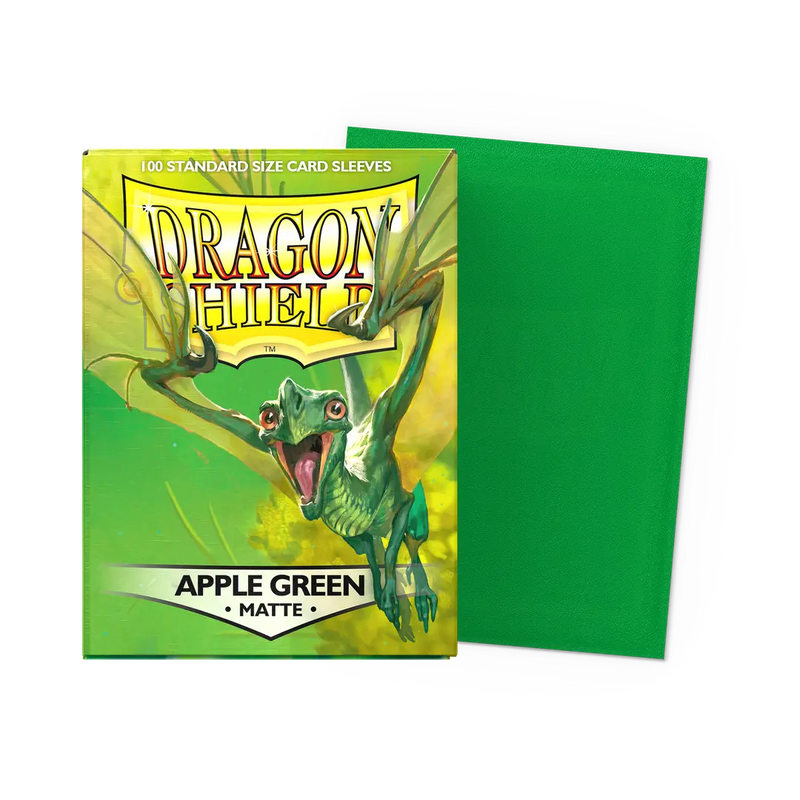 Dragon Shield Sleeves: Standard Matte - Apple Green 100CT