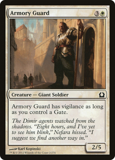 Armory Guard (2) (Return to Ravnica)