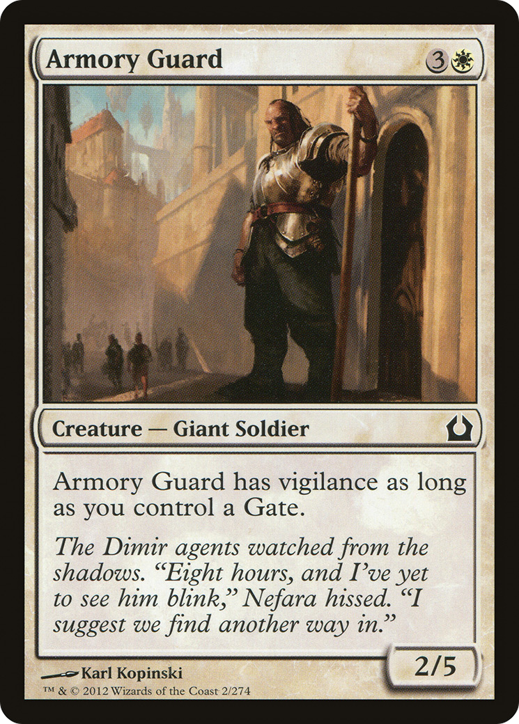 Armory Guard (2) (Return to Ravnica)