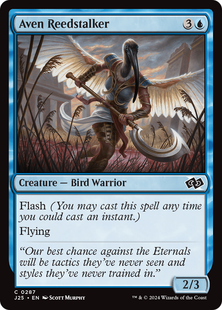 Aven Reedstalker (287) (Foundations Jumpstart)