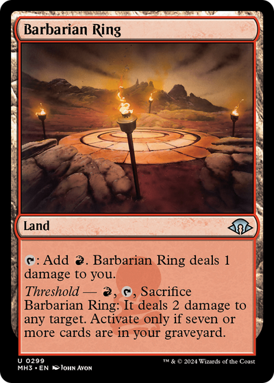 Barbarian Ring (299) (Modern Horizons 3)
