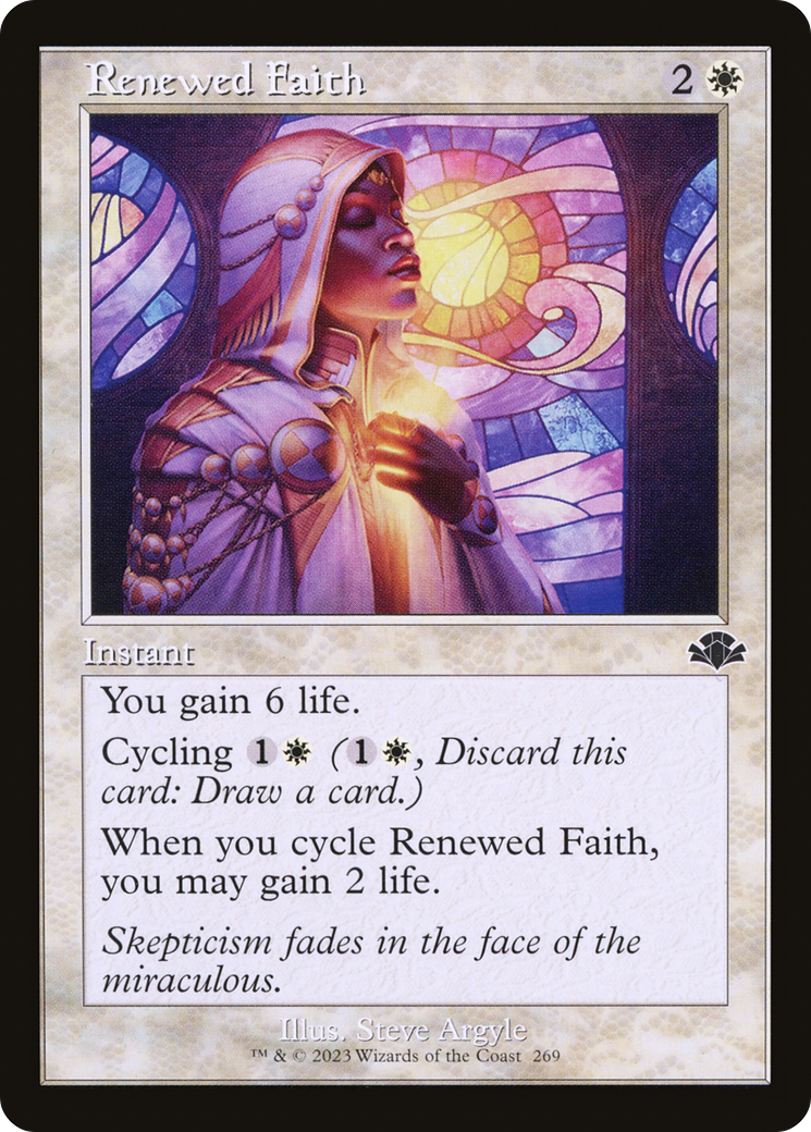 Renewed Faith (DMR-269) - Dominaria Remastered Foil
