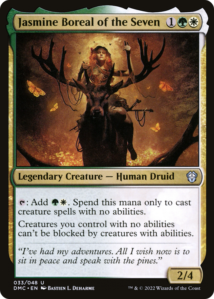 Jasmine Boreal of the Seven (DMC-033) - Dominaria United Commander