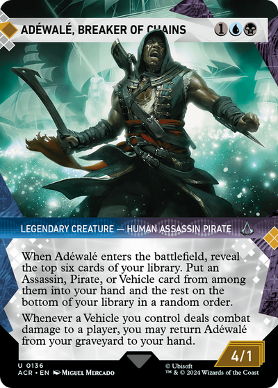 Adewale, Breaker of Chains (Showcase) (136) (Universes Beyond: Assassin's Creed)