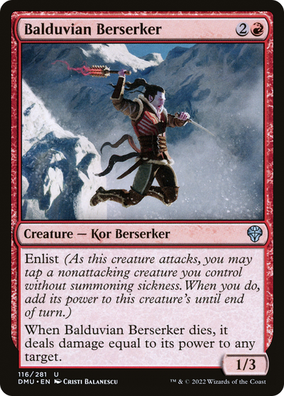 Balduvian Berserker (116) (Dominaria United)