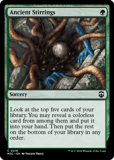 Ancient Stirrings (219) (Commander: Modern Horizons 3)