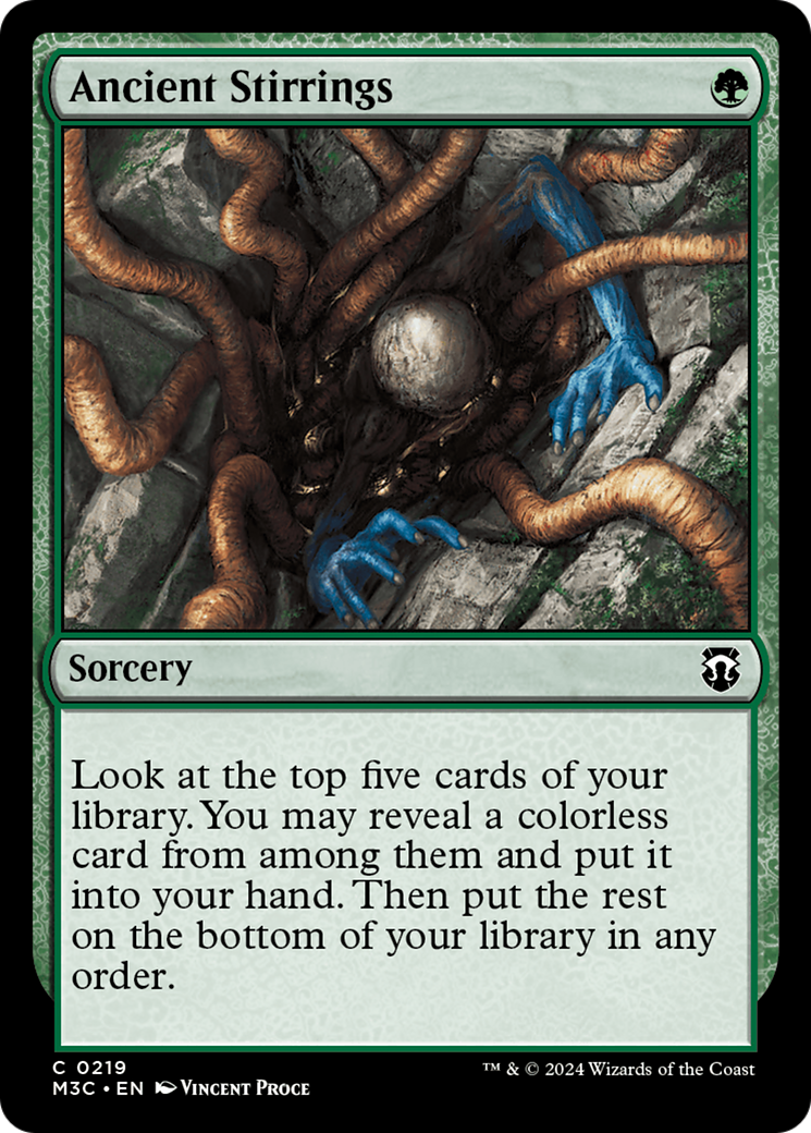 Ancient Stirrings (219) (Commander: Modern Horizons 3)