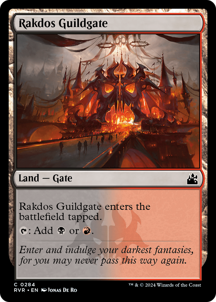 Rakdos Guildgate (RVR-284) - Ravnica Remastered