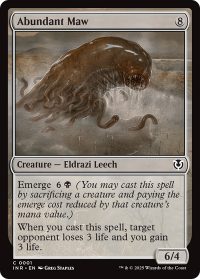 Abundant Maw (1) (Innistrad Remastered)