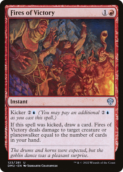 Fires of Victory (DMU-123) - Dominaria United Foil