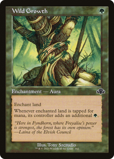 Wild Growth (DMR-352) - Dominaria Remastered