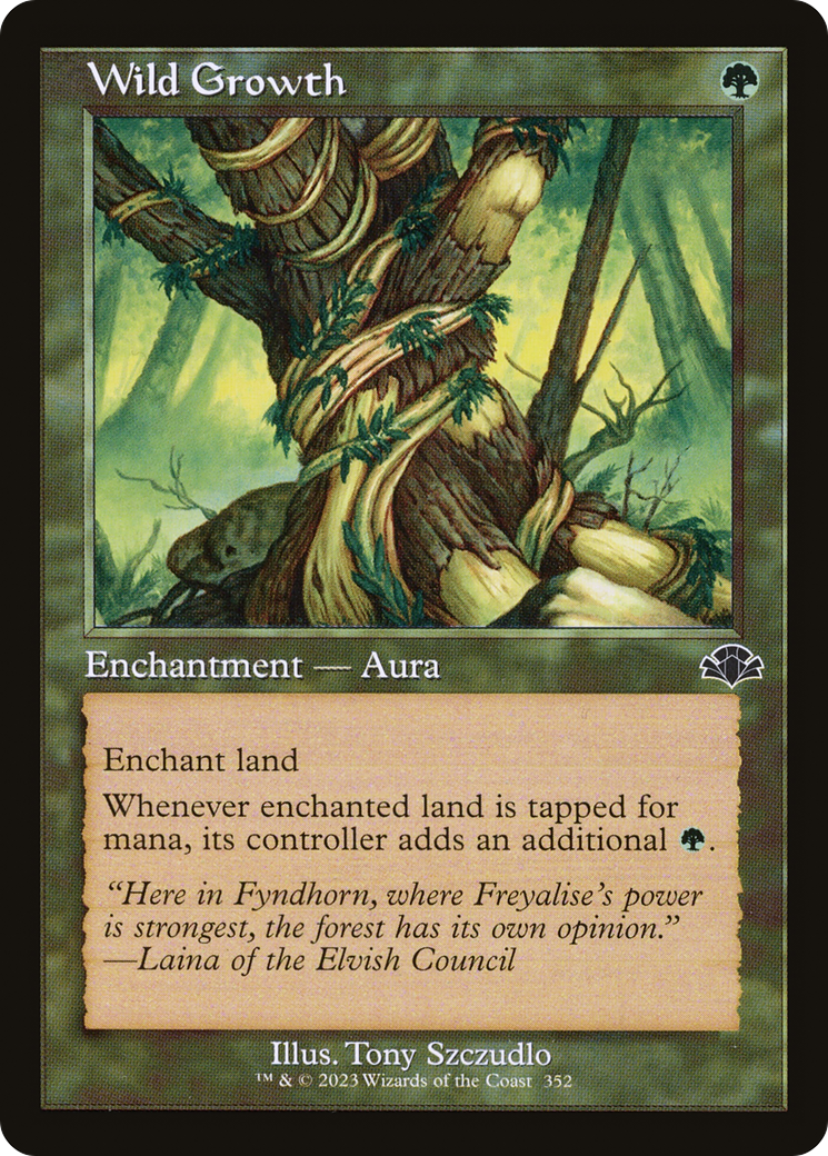 Wild Growth (DMR-352) - Dominaria Remastered