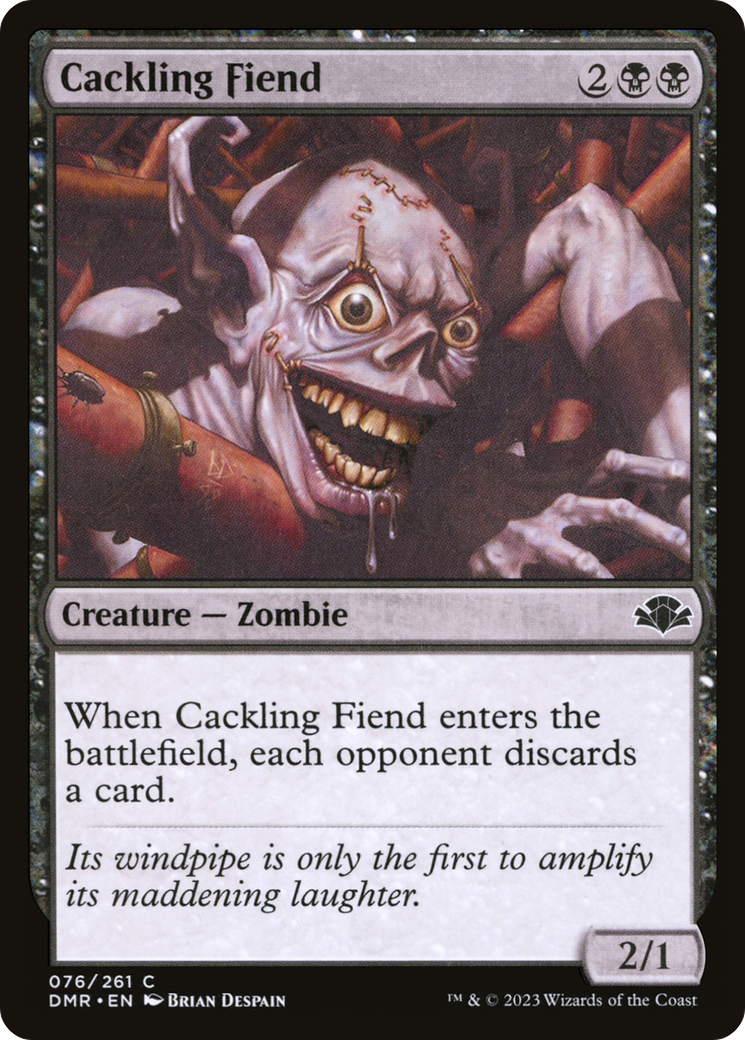 Cackling Fiend (DMR-076) - Dominaria Remastered