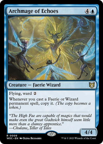Archmage of Echoes (9) (Commander: Wilds of Eldraine)
