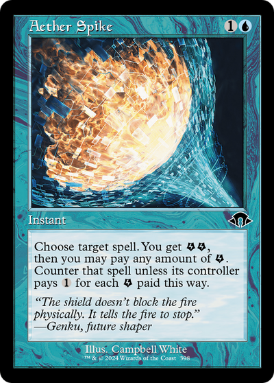 Aether Spike (Retro Frame) (398) (Modern Horizons 3)