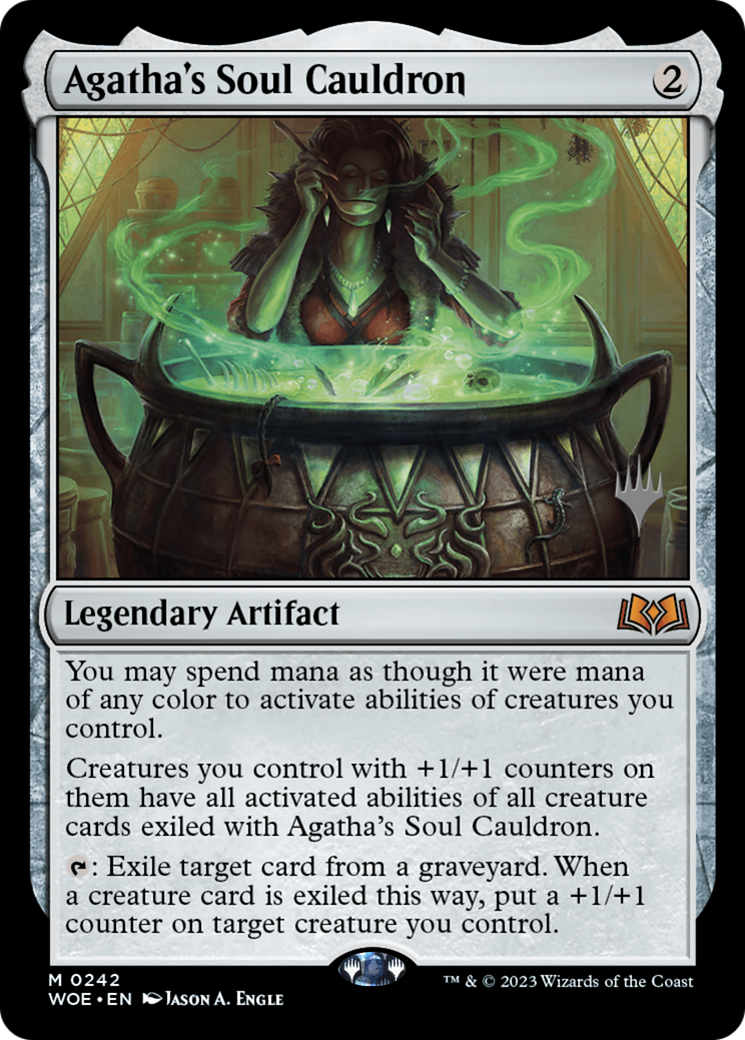 Agatha's Soul Cauldron (242) (Promo Pack: Wilds of Eldraine)