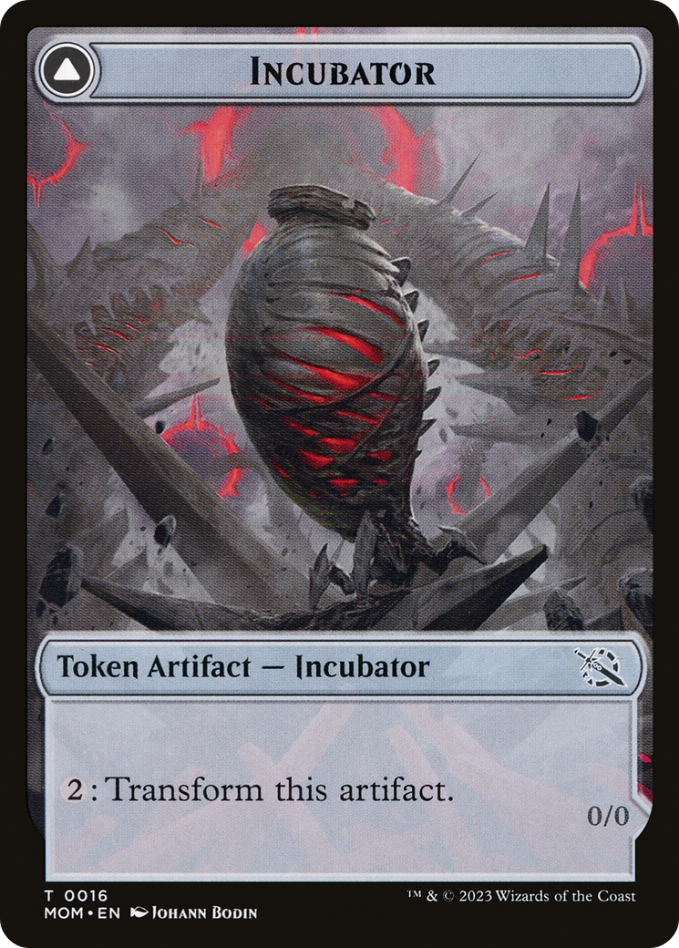 Incubator // Phyrexian (TMOM-016) - March of the Machine Tokens