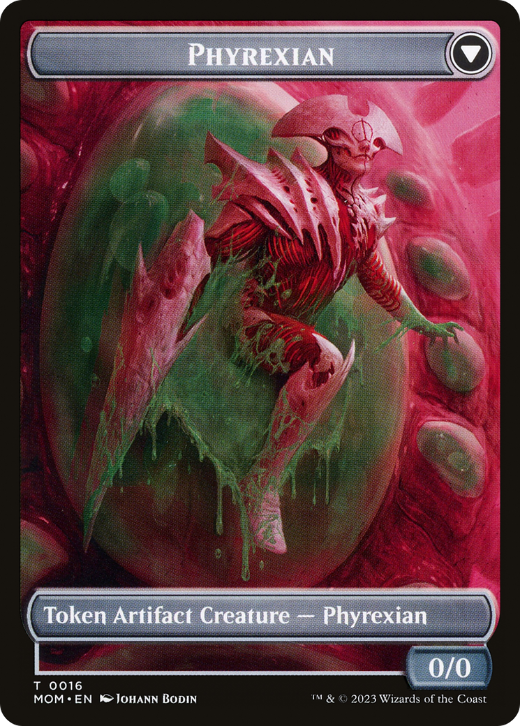 Incubator // Phyrexian (TMOM-016) - March of the Machine Tokens