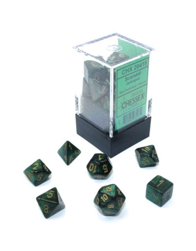 Scarab Mini 7 Die Set Jade/gold