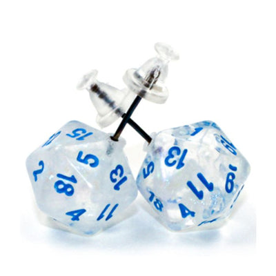 Stud Earrings Borealis Icicle Mini d20 Pair