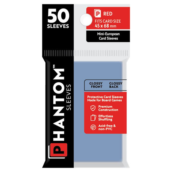 Deck Protector: Phantom Sleeves Gloss/Gloss Finish 50 count