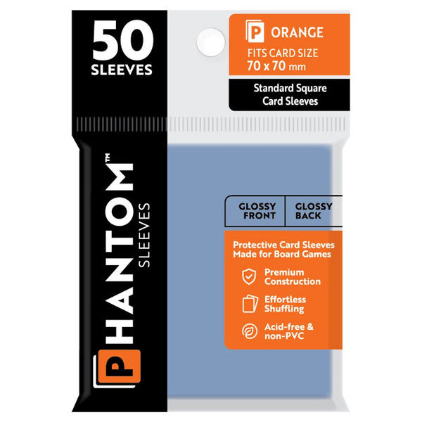 Deck Protector: Phantom Sleeves Gloss/Gloss Finish 50 count