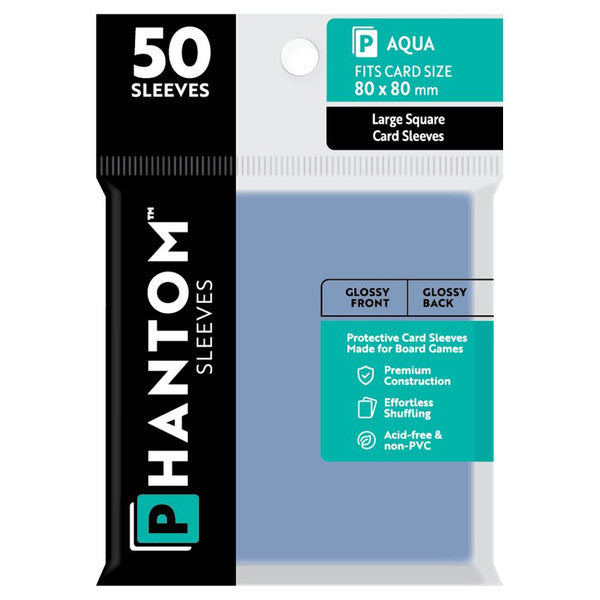 Deck Protector: Phantom Sleeves Gloss/Gloss Finish 50 count