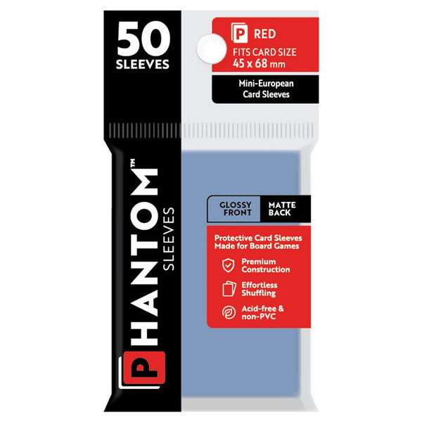 Deck Protector: Phantom Sleeves Gloss/Matte Finish 50 count