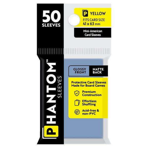 Deck Protector: Phantom Sleeves Gloss/Matte Finish 50 count