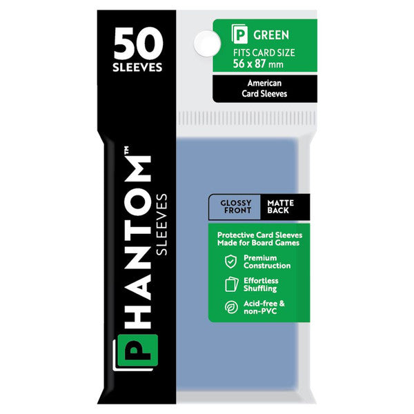 Deck Protector: Phantom Sleeves Gloss/Matte Finish 50 count