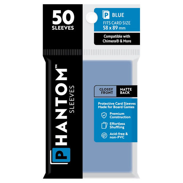Deck Protector: Phantom Sleeves Gloss/Matte Finish 50 count