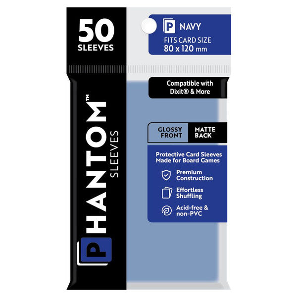 Deck Protector: Phantom Sleeves Gloss/Matte Finish 50 count