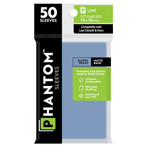 Deck Protector: Phantom Sleeves Gloss/Matte Finish 50 count