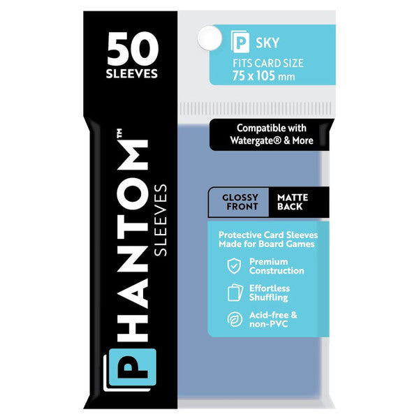 Deck Protector: Phantom Sleeves Gloss/Matte Finish 50 count