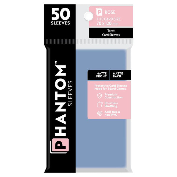 Deck Protector: Phantom Sleeves Matte/Matte Finish 50 count
