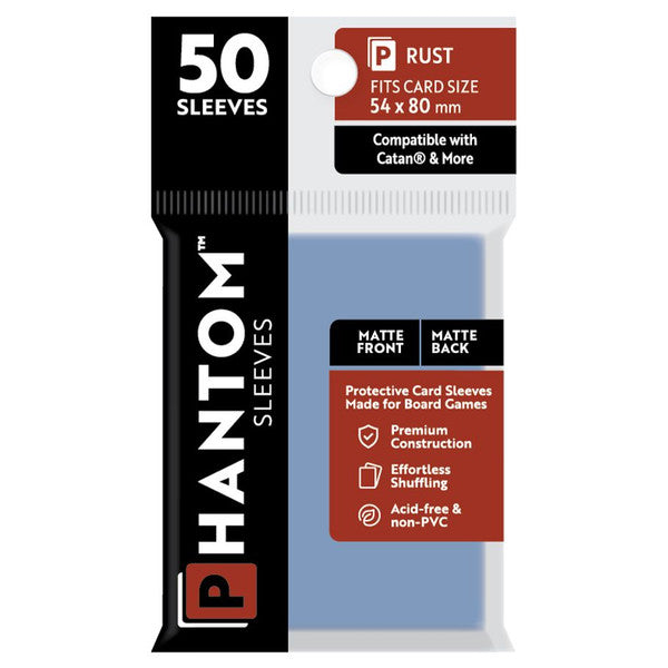 Deck Protector: Phantom Sleeves Matte/Matte Finish 50 count