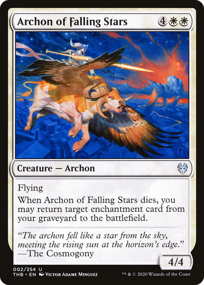 Archon of Falling Stars (2) (Theros Beyond Death)