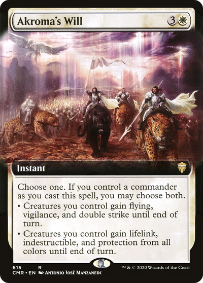 Akroma's Will (Extended Art) (615) (Commander Legends)
