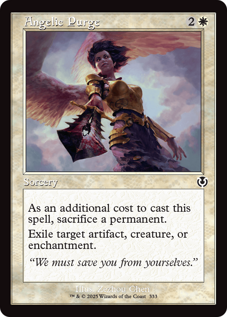 Angelic Purge (Retro Frame) (333) (Innistrad Remastered)
