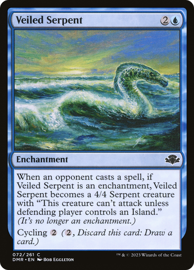 Veiled Serpent (DMR-072) - Dominaria Remastered