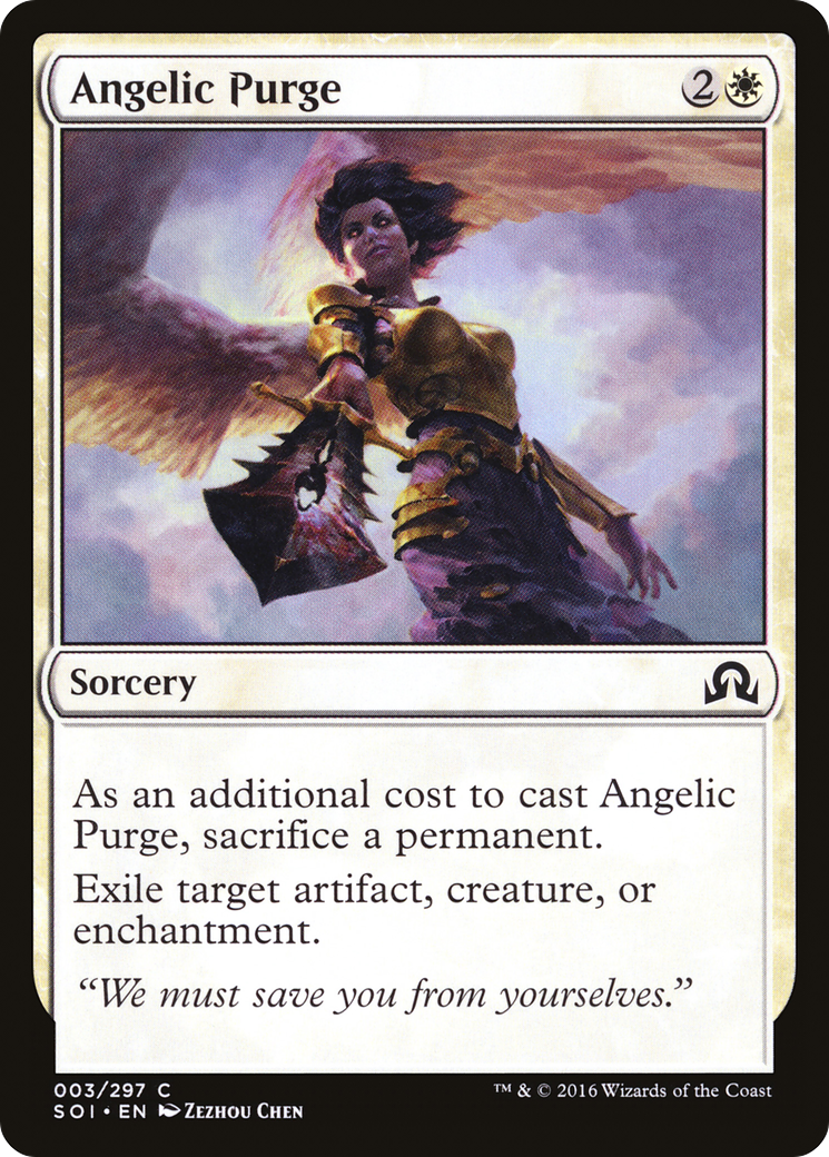 Angelic Purge (3) (Shadows over Innistrad)