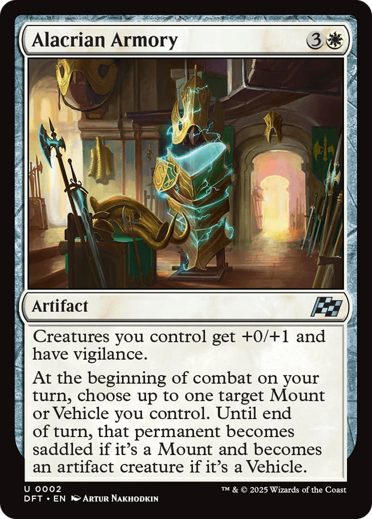 Alacrian Armory (2) (Aetherdrift)