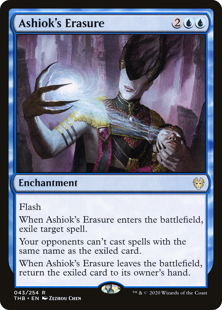 Ashiok's Erasure (43) (Theros Beyond Death)