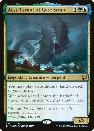 Aesi, Tyrant of Gyre Strait (365) (Commander Legends)