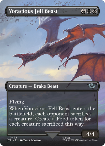 Voracious Fell Beast (LTR-422) - The Lord of the Rings: Tales of Middle-earth (Borderless)