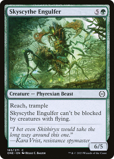 Skyscythe Engulfer (ONE-183) - Phyrexia: All Will Be One Foil